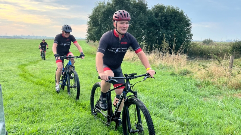 Sfeerimpressie Gravelrit 70 km 2024
