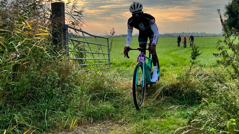 Sfeerimpressie Gravelrit 70 km 2024