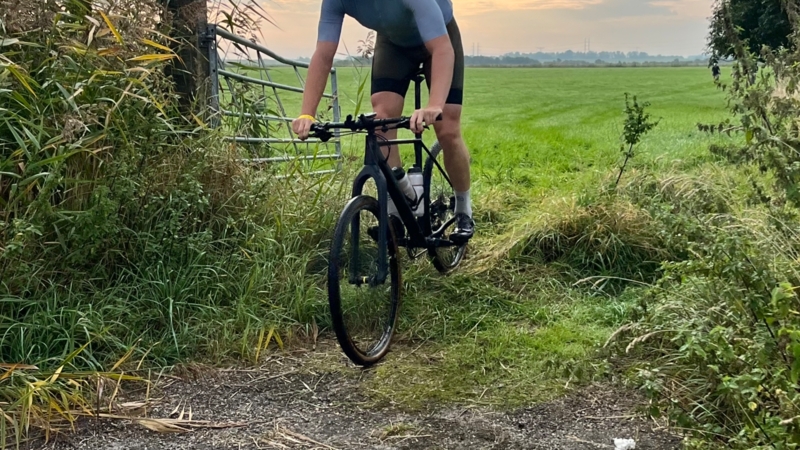 Sfeerimpressie Gravelrit 70 km 2024