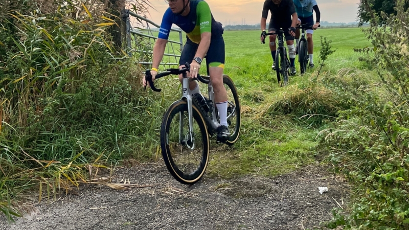 Sfeerimpressie Gravelrit 70 km 2024