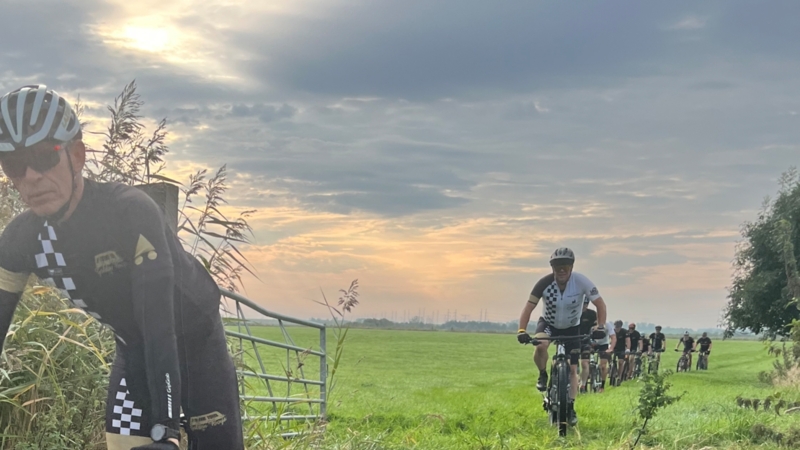 Sfeerimpressie Gravelrit 70 km 2024