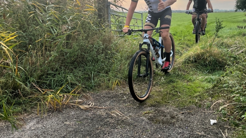 Sfeerimpressie Gravelrit 70 km 2024